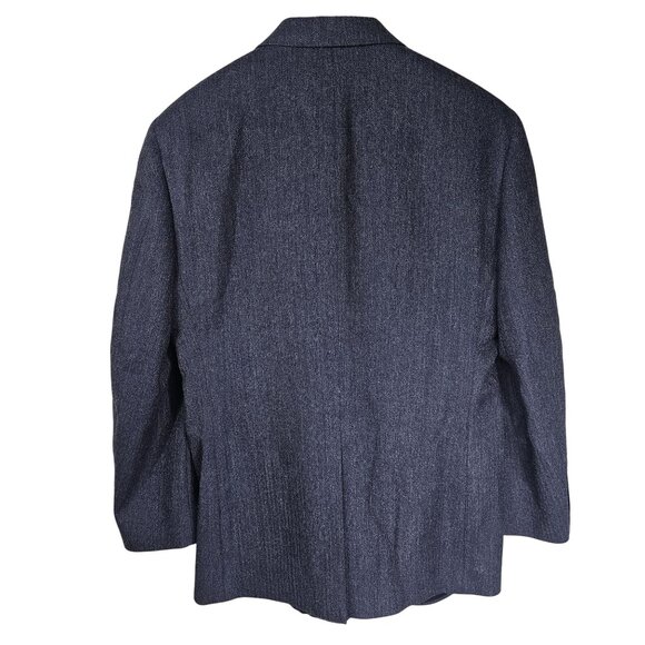 Brooks Brothers Lambswool/Alpaca Herringbone Blazer 42R Gray Quiet Luxury USA - Picture 2 of 15